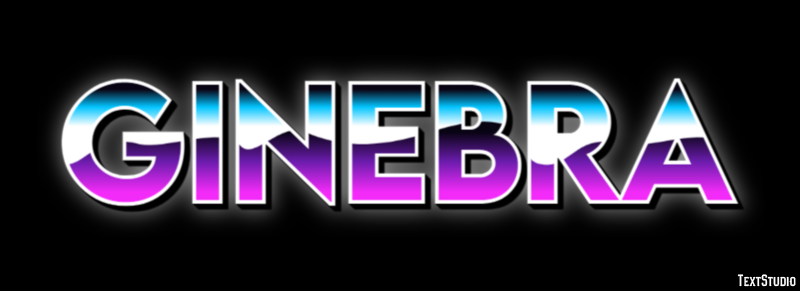 Ginebra Efecto de Texto