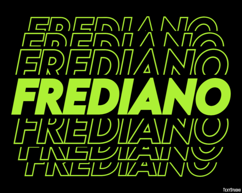 Frediano Effetto testo