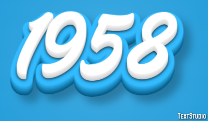 1958 Metin Efekti