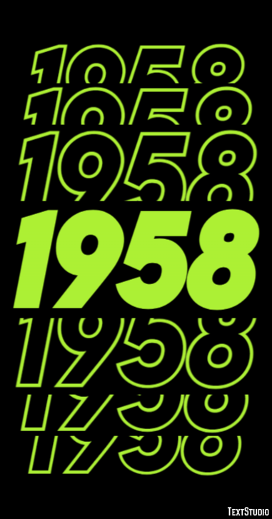 1958 Metin Efekti