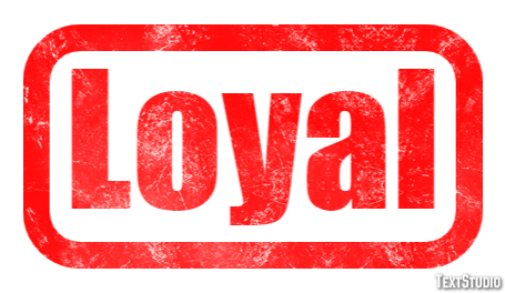 Loyal Texteffekt