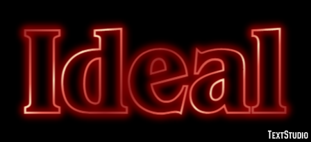 Ideal Effetto testo