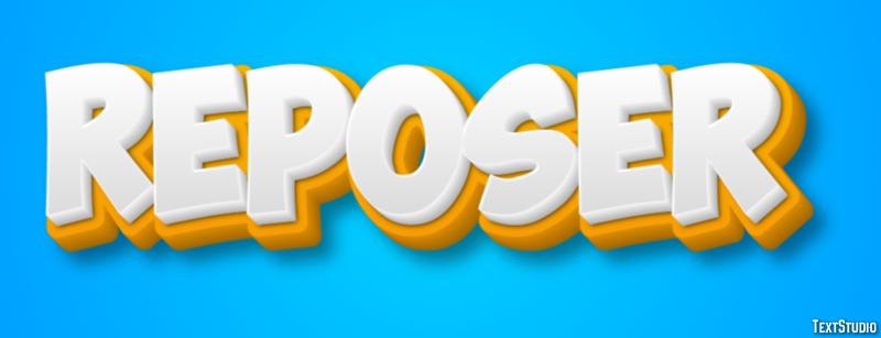 Reposer Effet de Texte