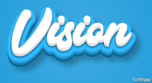Vision Text Effect