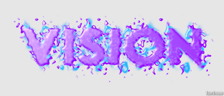 Vision Text Effect