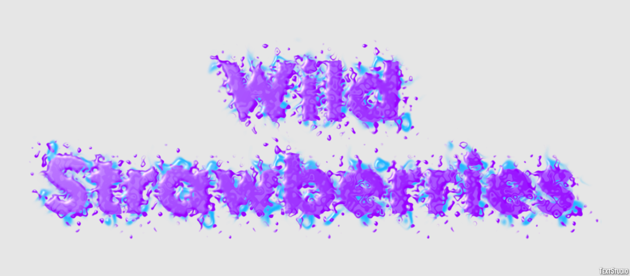 Wild Strawberries Text Effect