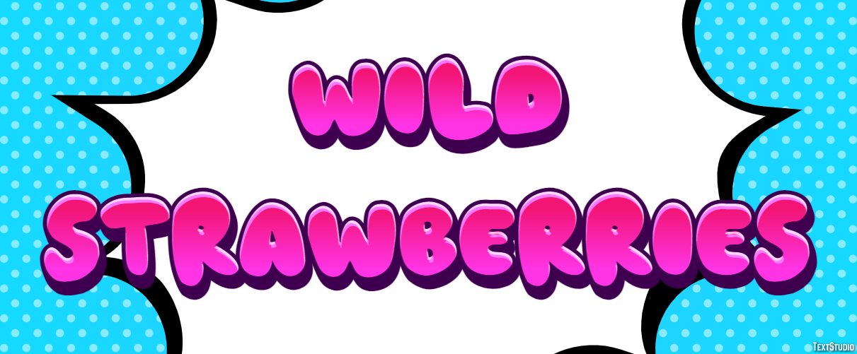 Wild Strawberries Text Effect