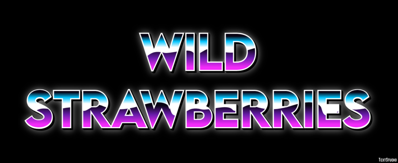 Wild Strawberries Text effect