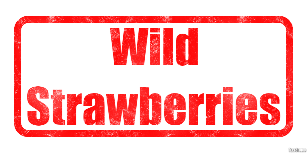 Wild Strawberries Text effect