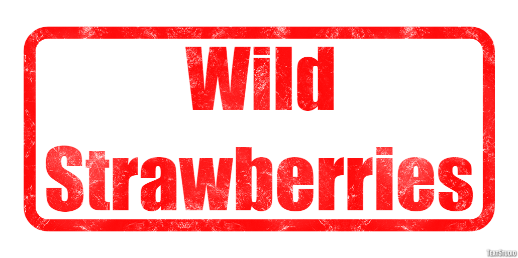 Wild Strawberries Text Effect