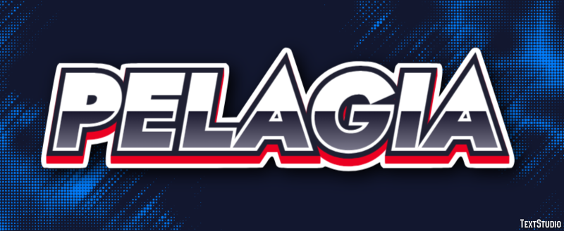 Pelagia テキスト効果
