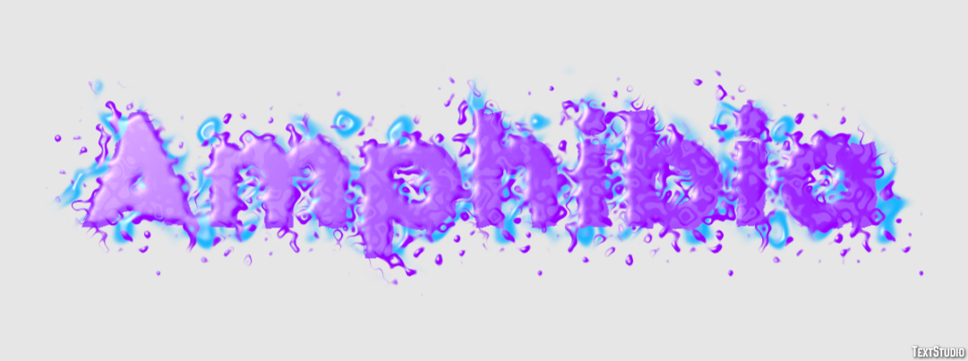 Amphibia Texteffekt