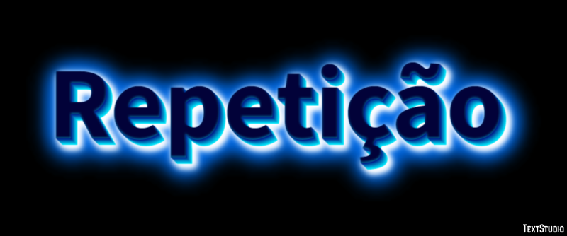 Repetição Tekst Effect