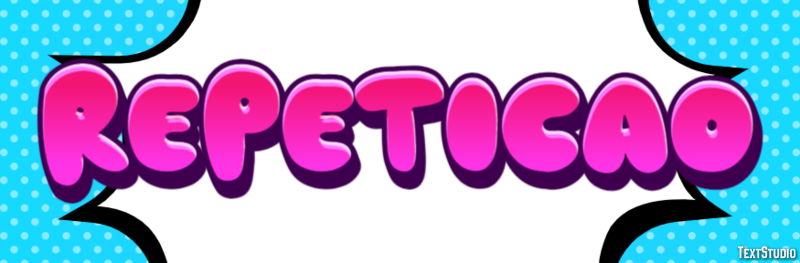 Repetição Efeito de texto