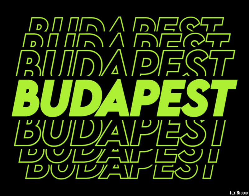 Budapest Efekt tekstowy