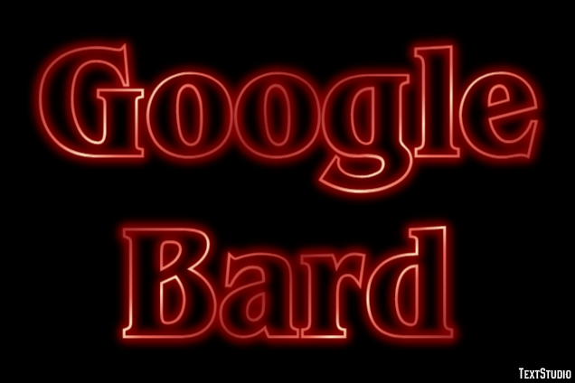 Google Bard Tekst Effect
