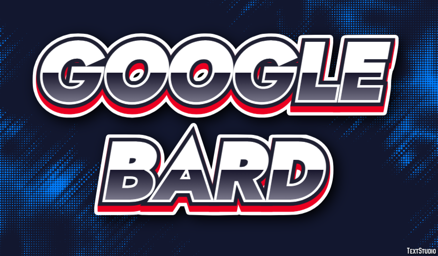 Google Bard Efeito de texto