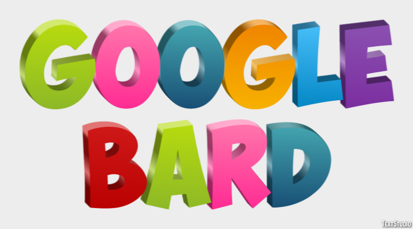 Google Bard Efeito de texto