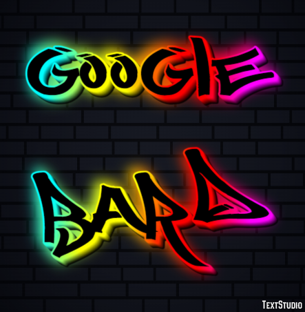 Google Bard Efeito de texto