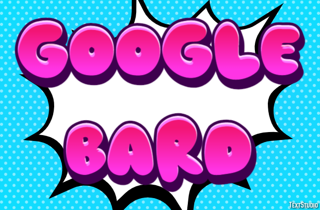 Google Bard Efeito de texto