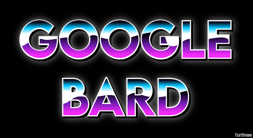 Google Bard Efeito de texto