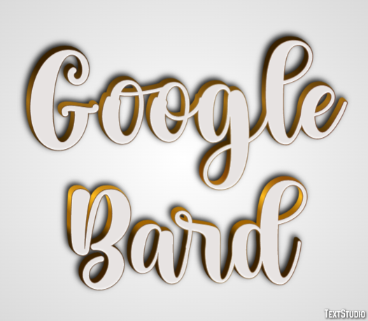 Google Bard Efeito de texto