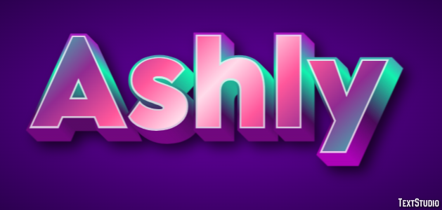 Ashly Text Effect
