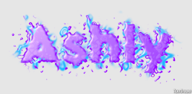 Ashly Text effect