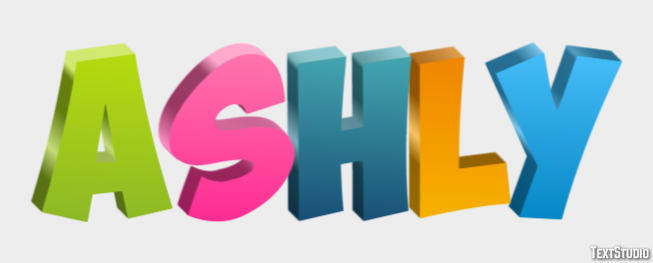 Ashly Text Effect