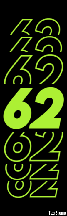 62 Text effect