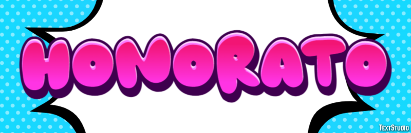 Honorato Effetto testo