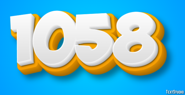1058 Effetto testo