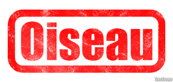 Oiseau Effet de texte