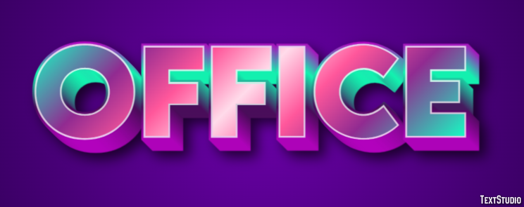 Office Tekst Effect