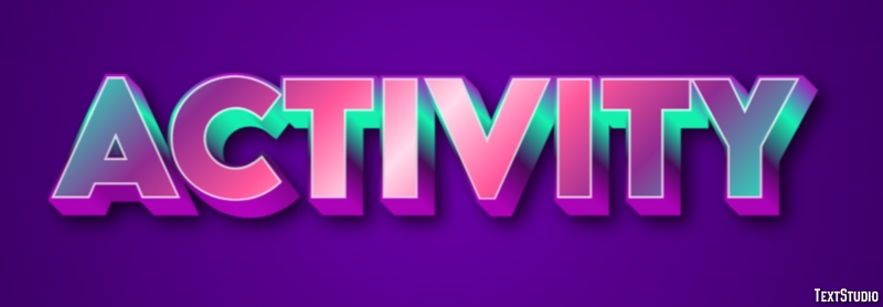 Activity Text Effect