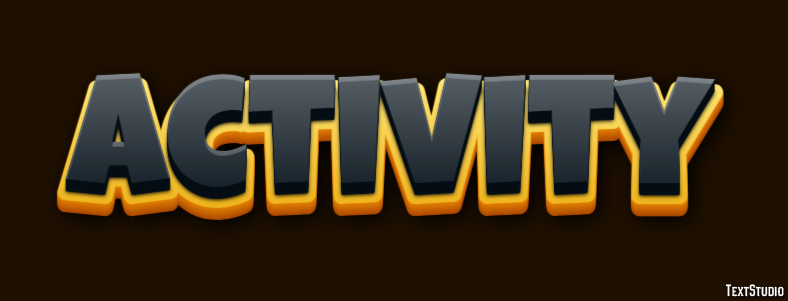 Activity Text Effect