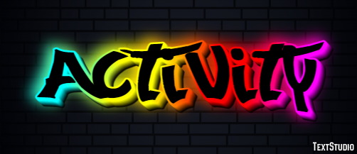 Activity Text Effect