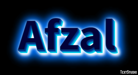 Afzal Effet de Texte