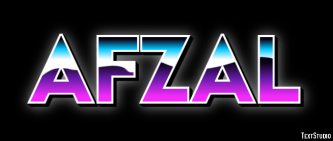 Afzal Text Effect