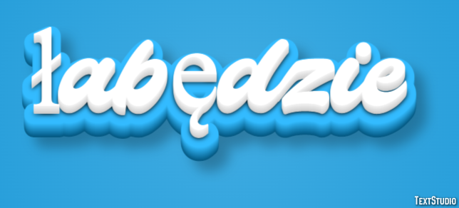 łabędzie Effet de texte