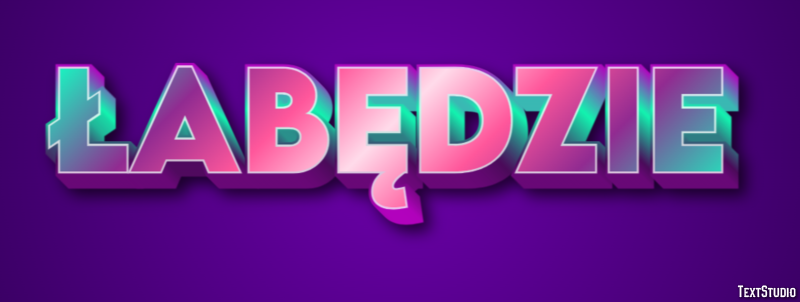 łabędzie Effet de texte