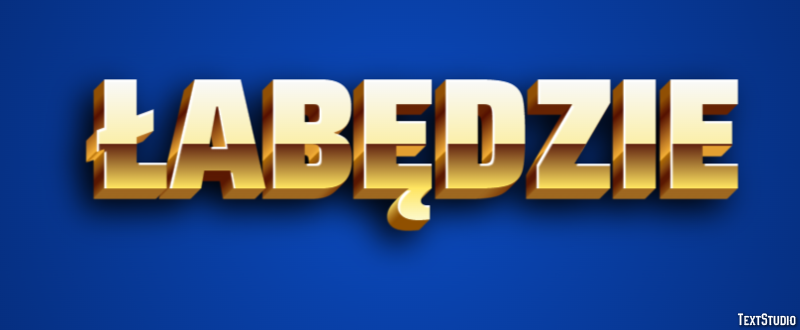 łabędzie Effet de texte