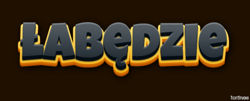 łabędzie Effet de texte