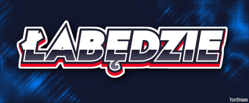 łabędzie テキスト効果