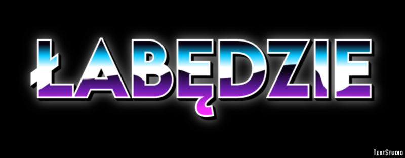 łabędzie Effet de texte
