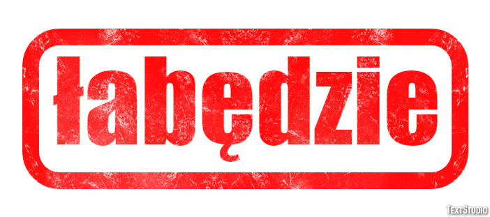 łabędzie Effet de texte
