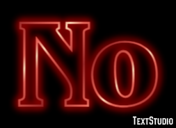 No Efekt tekstowy
