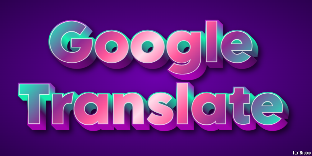 Google Translate テキスト効果