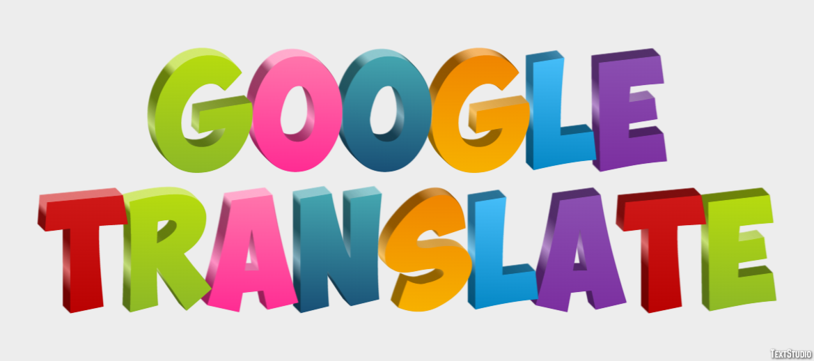 Google Translate テキスト効果
