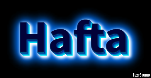 Hafta Tekst effect